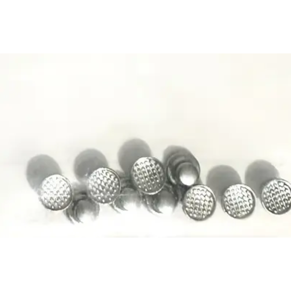Botones Linguales Metalicos Ortodoncia Azdent 10 pzs