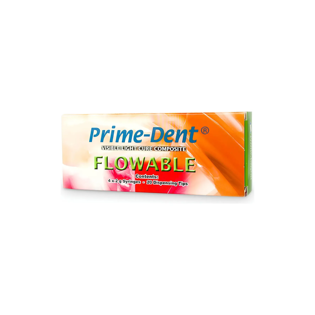 Kit De Resinas Fluidas Flowable Prime Dent 4 Jgs 2G (A2,A3,A3.5,B2)