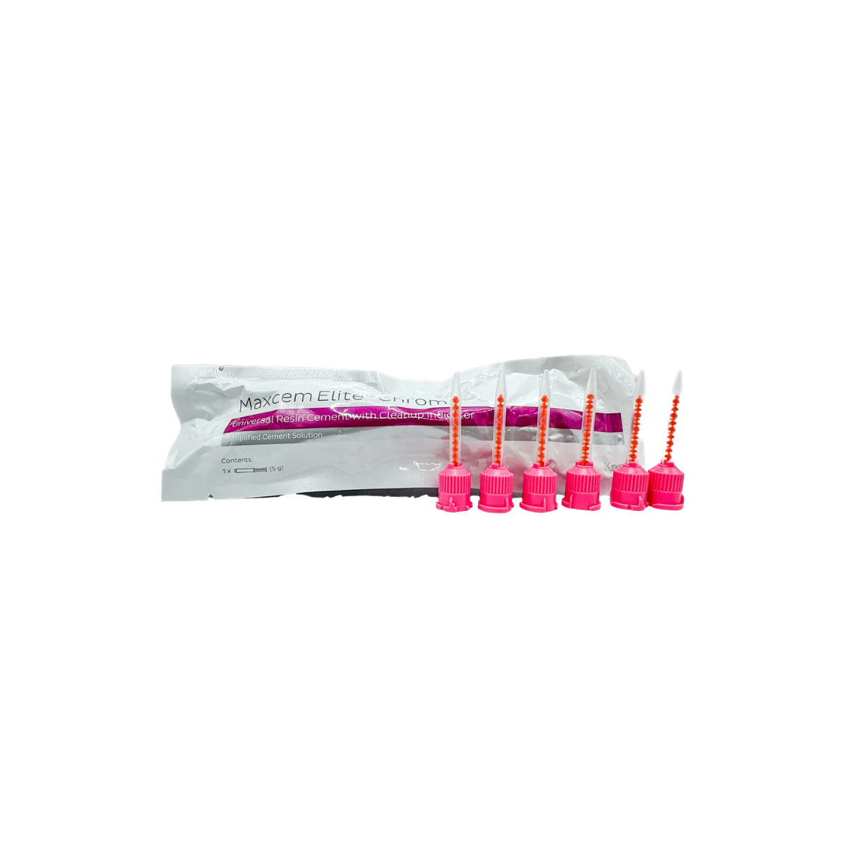 Maxcem Elite Chroma Cemento Dual Autoadhesivo 1 Jeringa 5gr Kerr