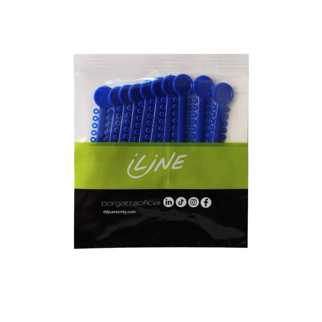 Ligas Módulos de Ortodoncia 1 Bolsa con 10 Bastones Borgatta