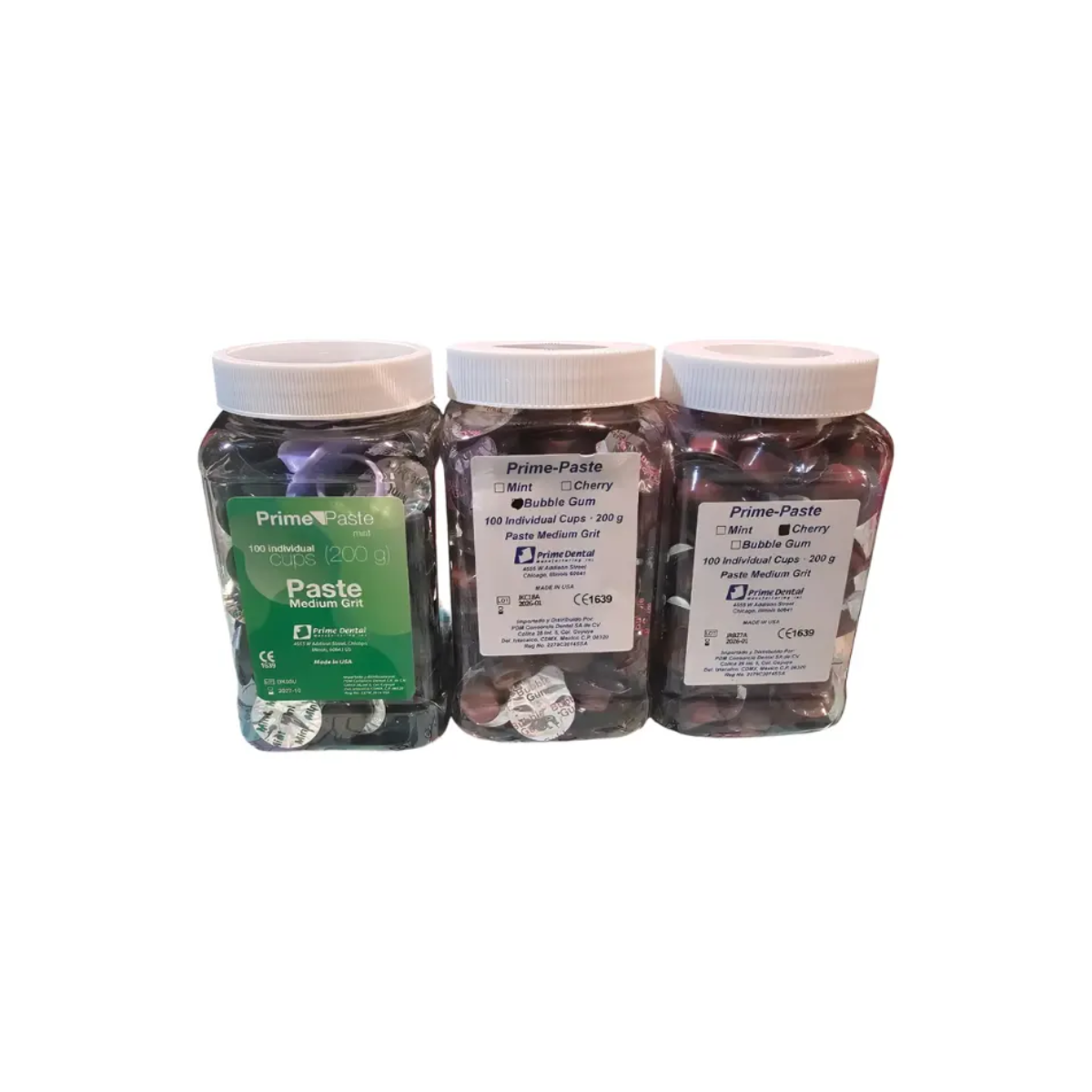 Pasta Profilactica Menta 100 Capsulas 200g Prime Dent