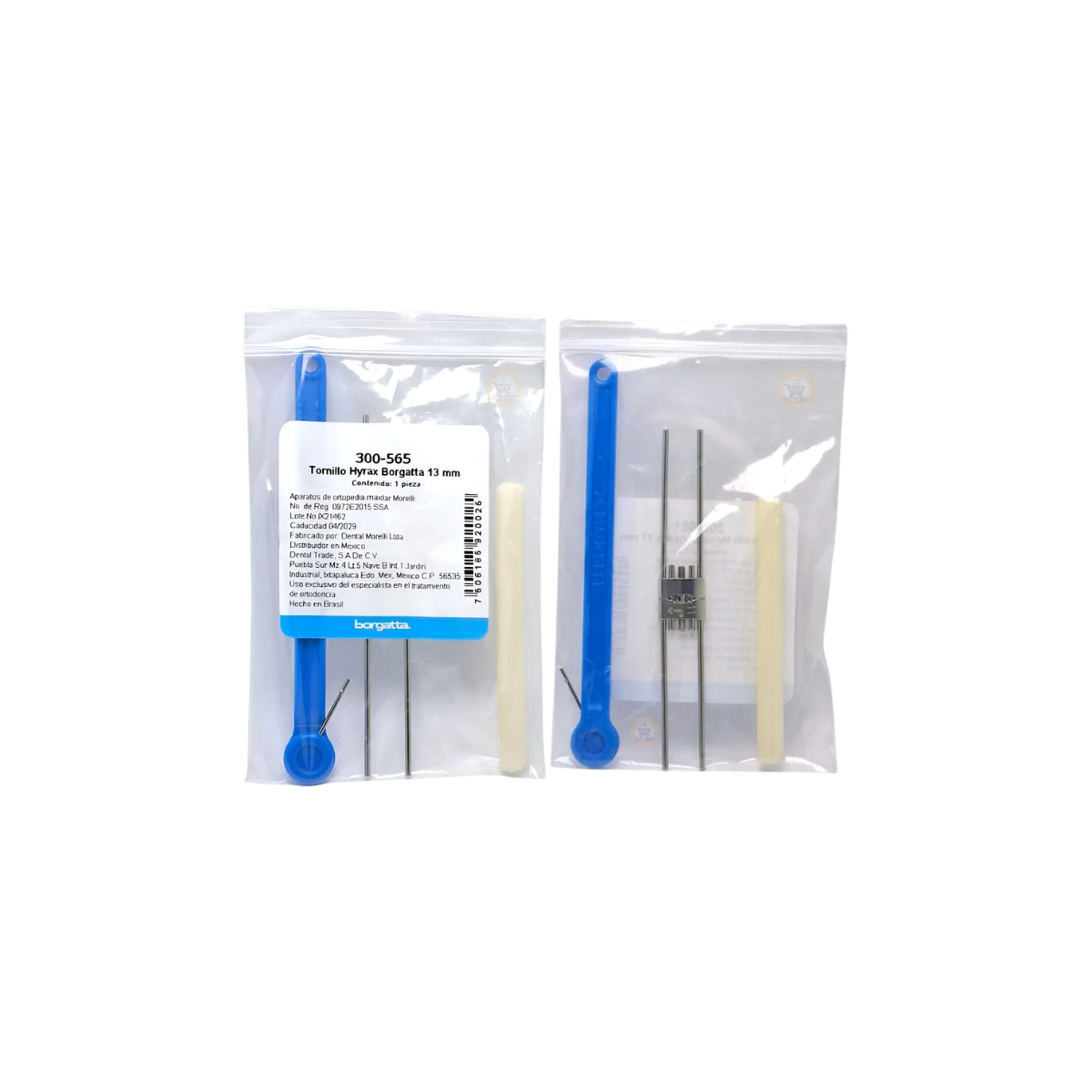 Tornillos Hyrax Borgatta - Expansor Palatino Ortodóntico