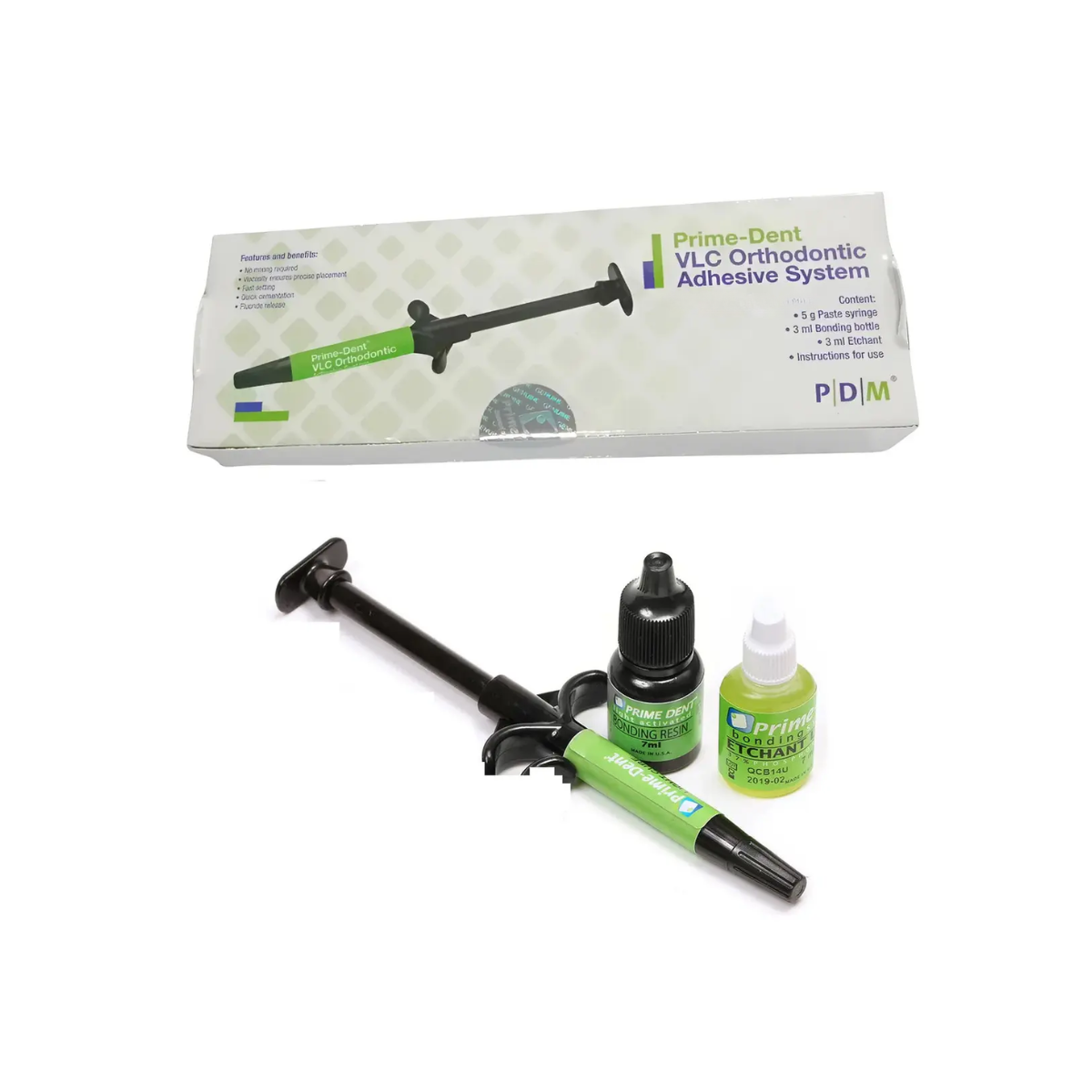 Adhesivo De Ortodoncia VLC Resina Fotocurable Prime Dental