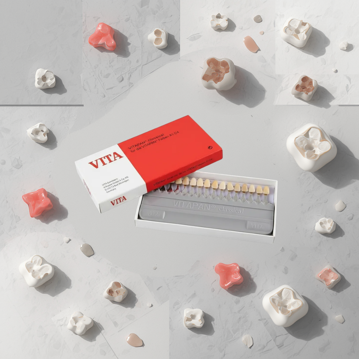 Colorímetro Vita Vitapan Classical - Guía de Color Dental Profesional