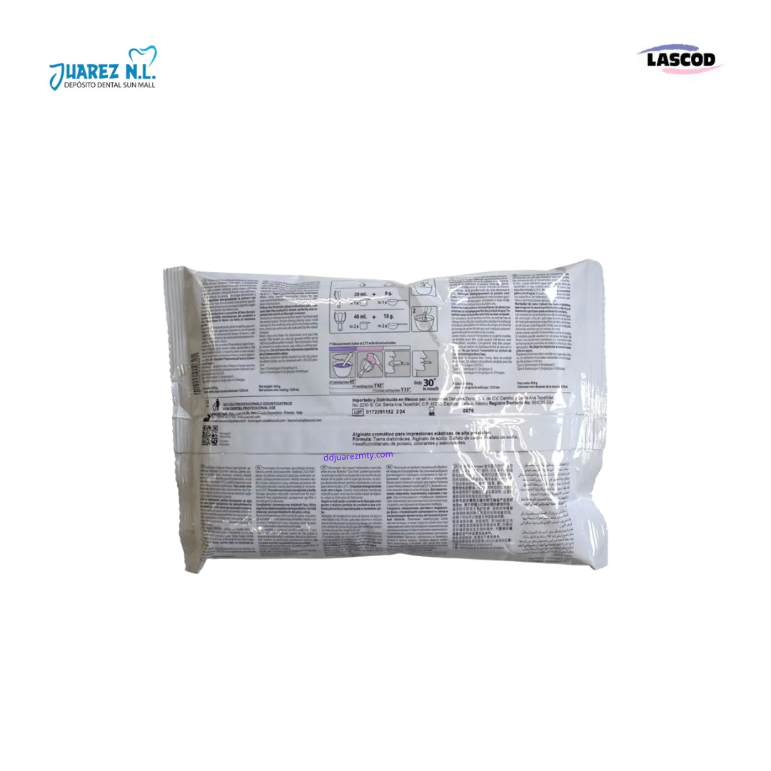 Alginato Kromopan Cromatico 450Grs Zeyco - Deposito Dental Juarez