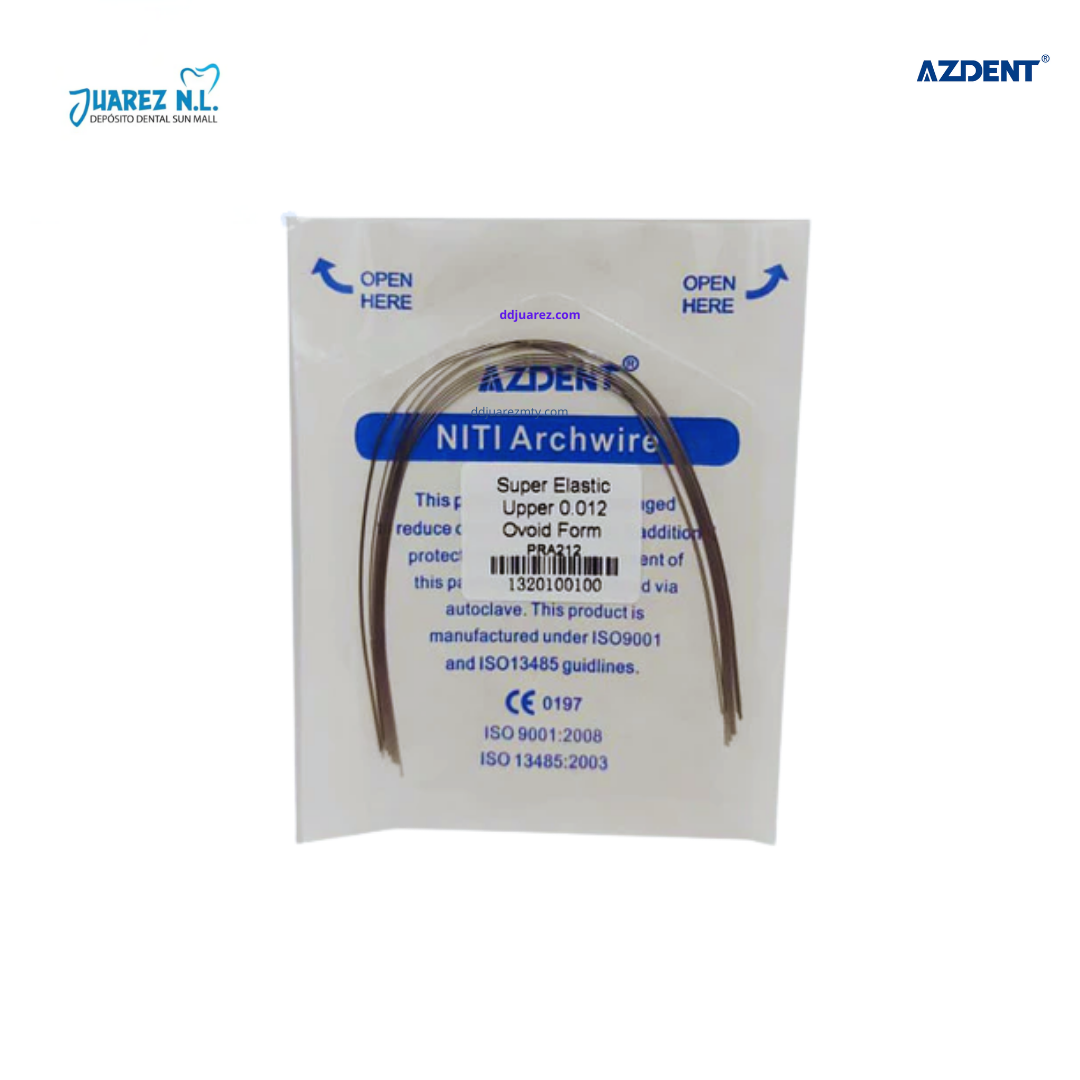 Arcos De Niti Ovoid Form - Deposito Dental Juarez