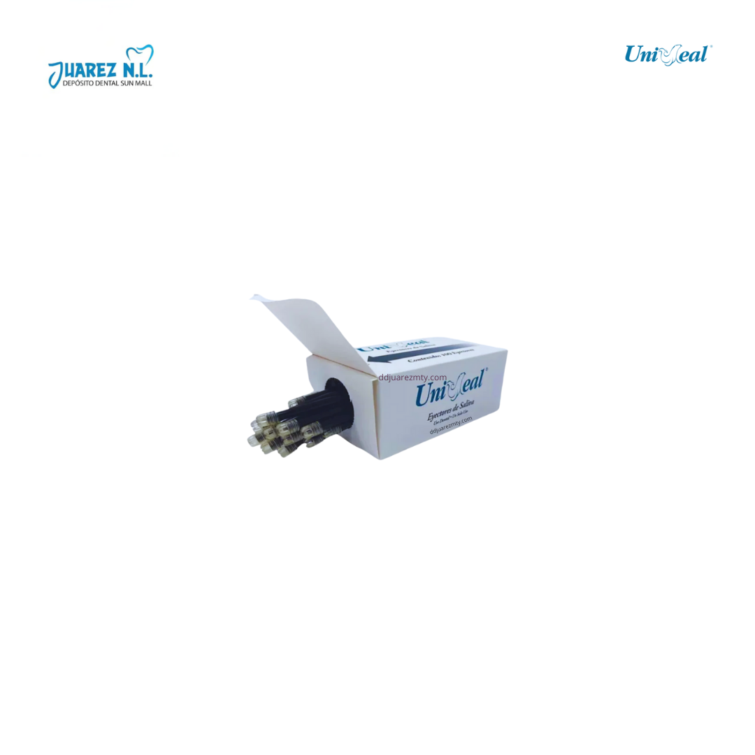 Eyectores Dentales De Saliva Uniseal De Colores - Deposito Dental Juarez