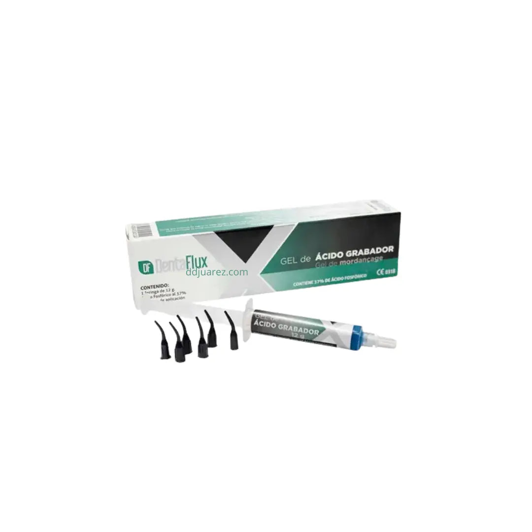 Acido Grabador 12 Gr Dentaflux - Deposito Dental Juarez