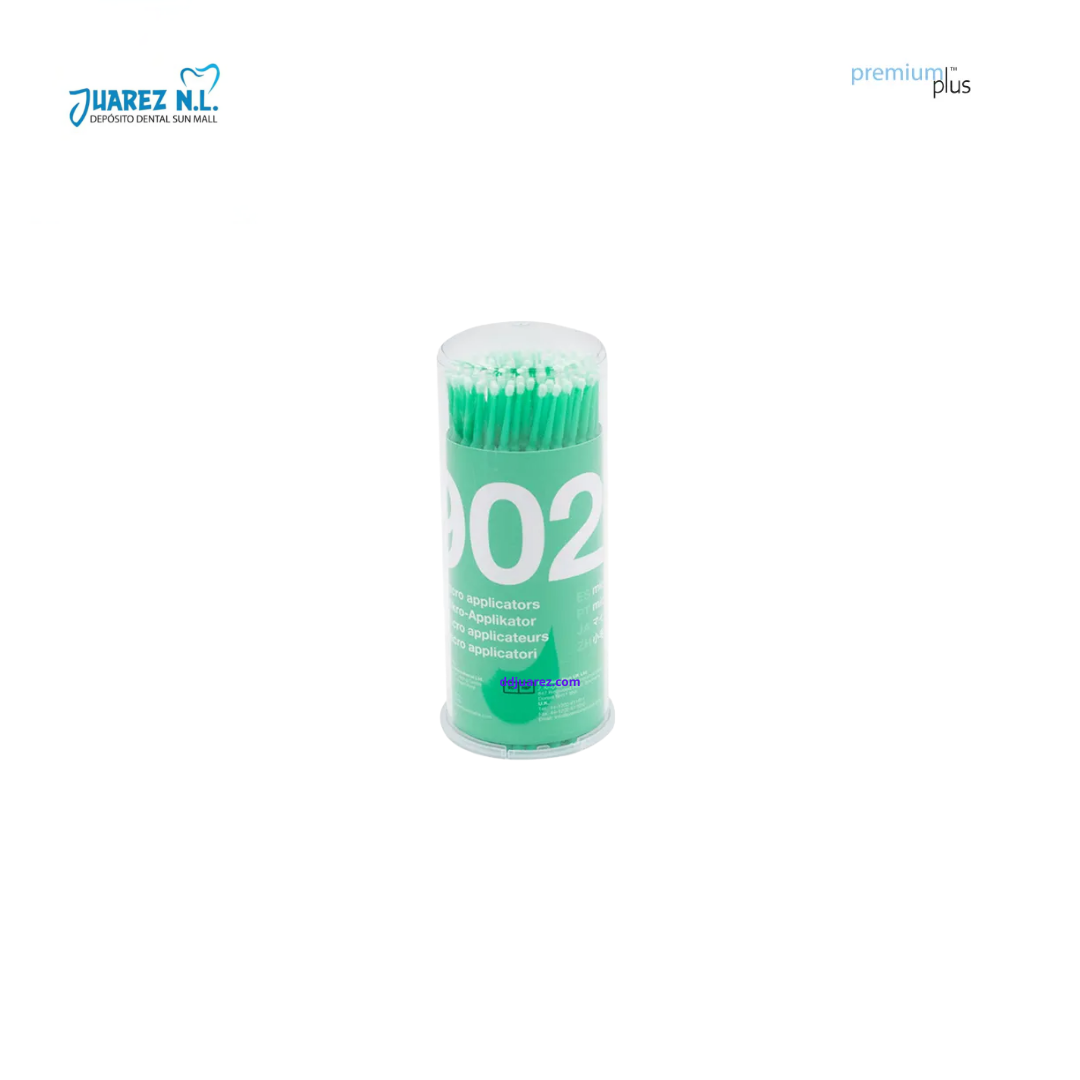 Micro Aplicadores Applicators Micro brush Con 100 (Premium Plus) - Deposito Dental Juarez