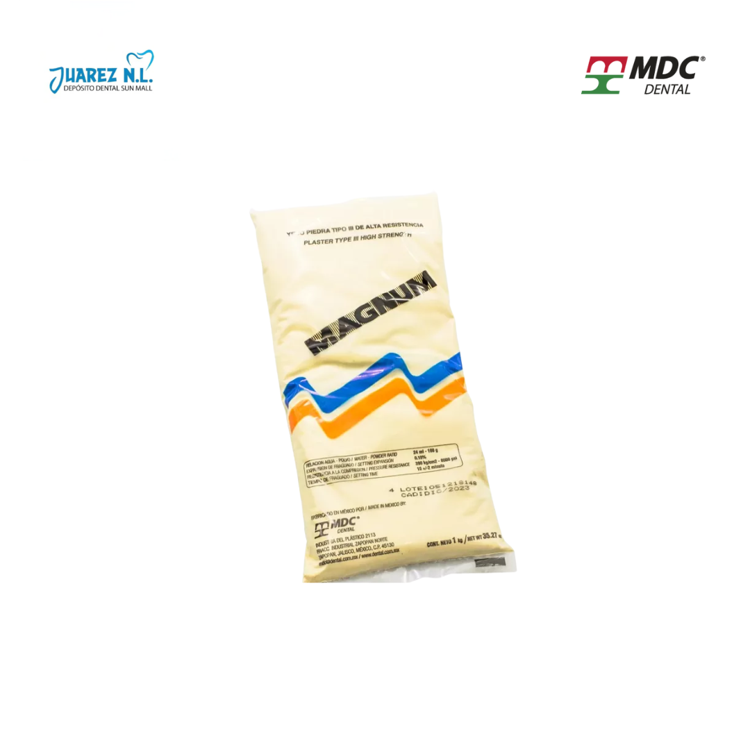 Yeso Tipo III Magnum MDC - Deposito Dental Juarez