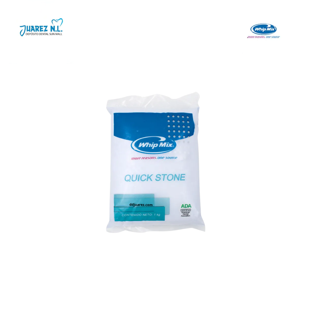 Yeso Velmix Whip Mix Azul Quick Stone Tipo III - Deposito Dental Juarez