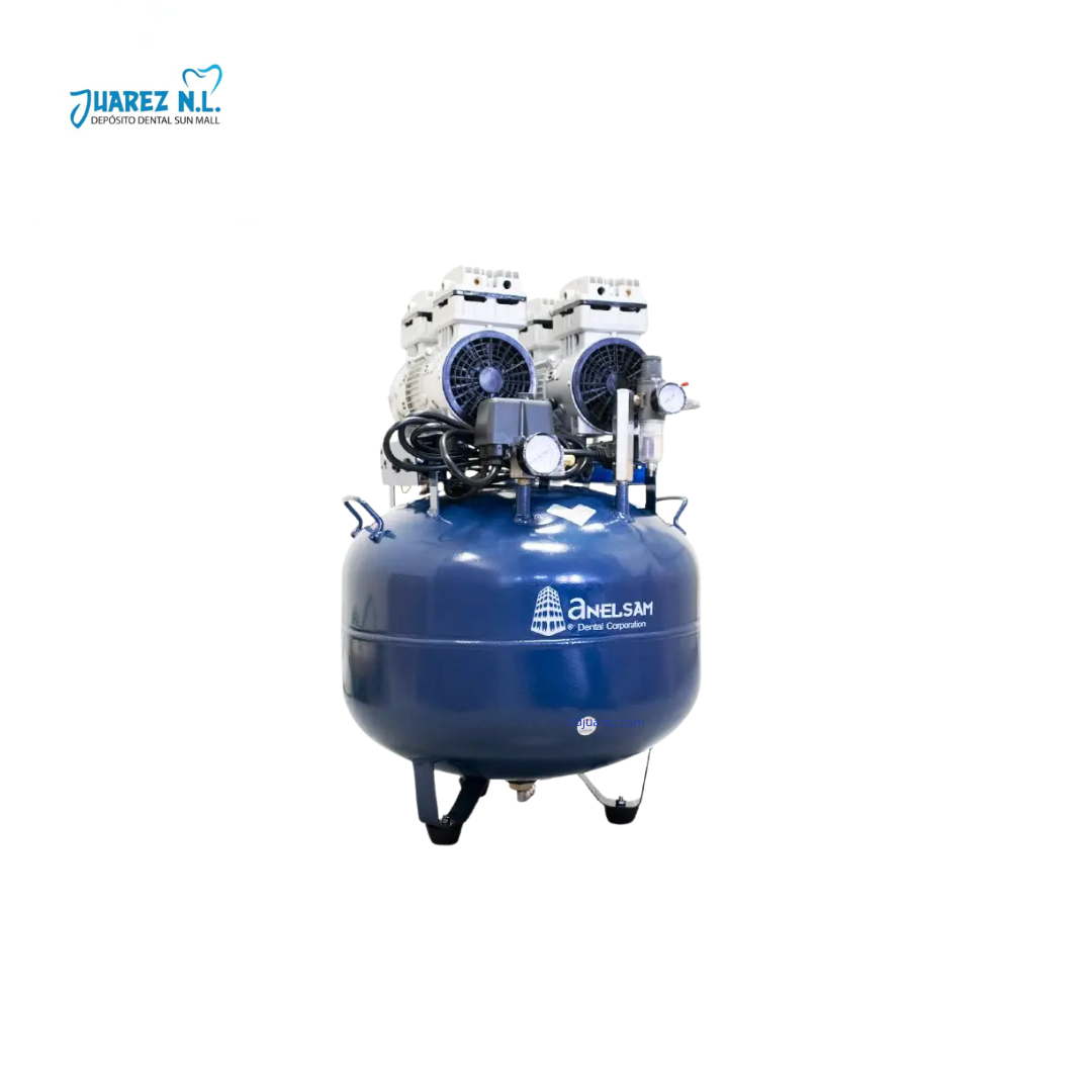 Compresor 2 H.P. Anelsam Dynamic Semi Silencioso (Garantia 1 Año) - Deposito Dental Juarez