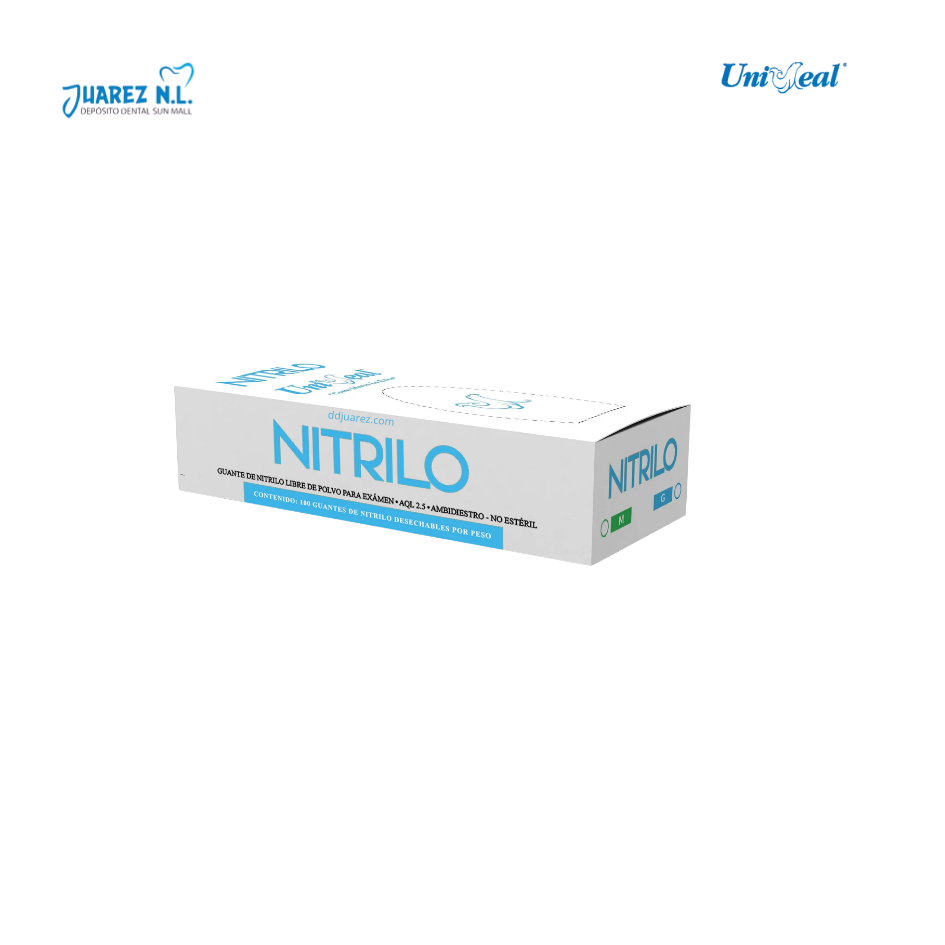 Guantes Nitrilo UniSeal - Deposito Dental Juarez