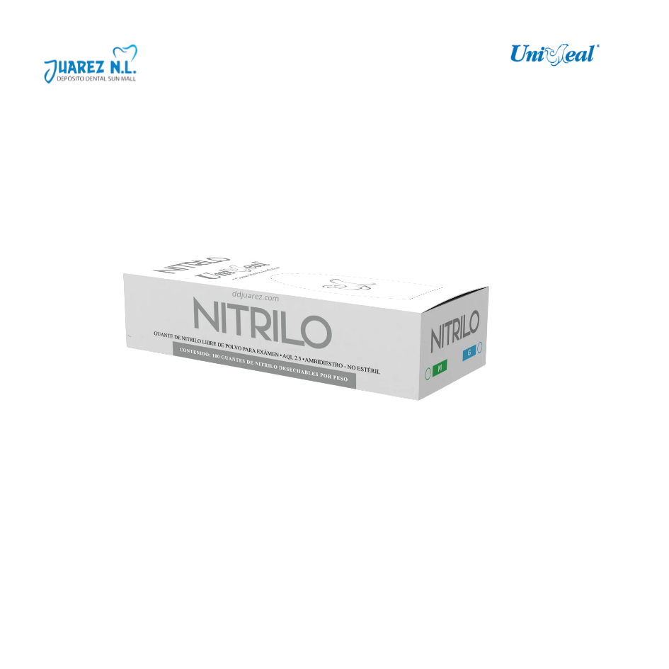 Guantes Nitrilo UniSeal - Deposito Dental Juarez