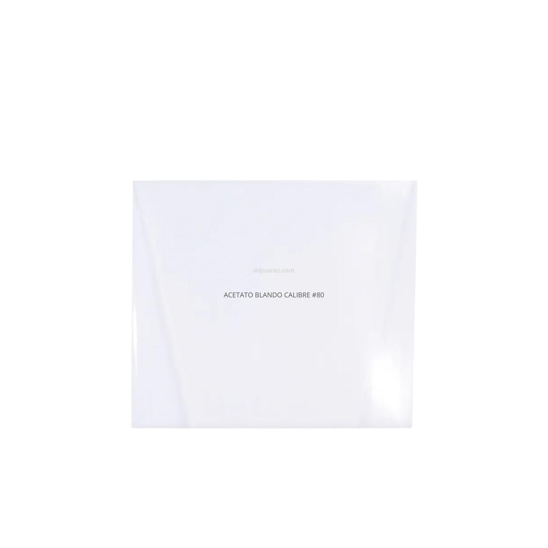 Acetato Valdi Blando 1 Pieza Individual - Deposito Dental Juarez