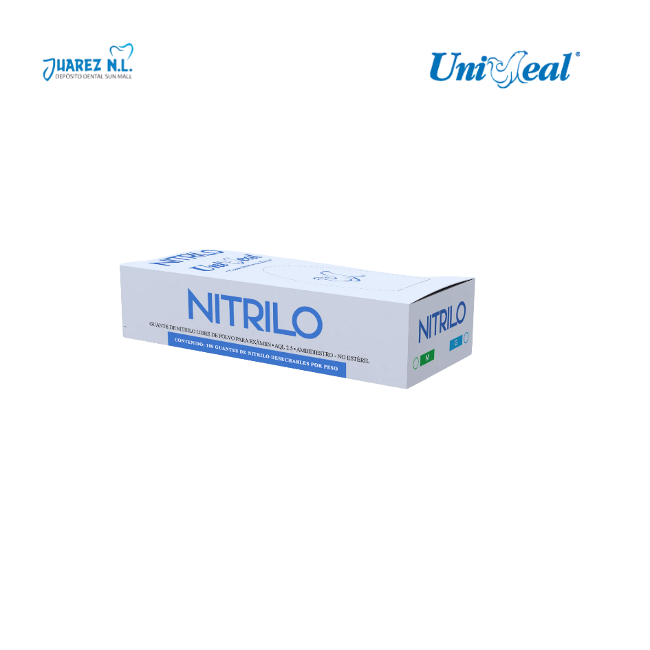 Guantes Nitrilo UniSeal - Deposito Dental Juarez