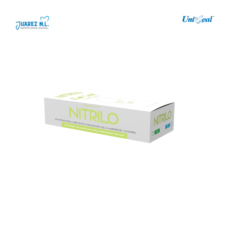 Guantes Nitrilo UniSeal - Deposito Dental Juarez