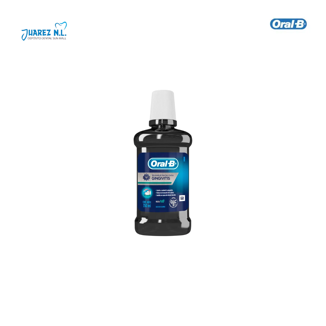 Enjuague Bucal Oral B para Gingivitis 350ml - Deposito Dental Juarez