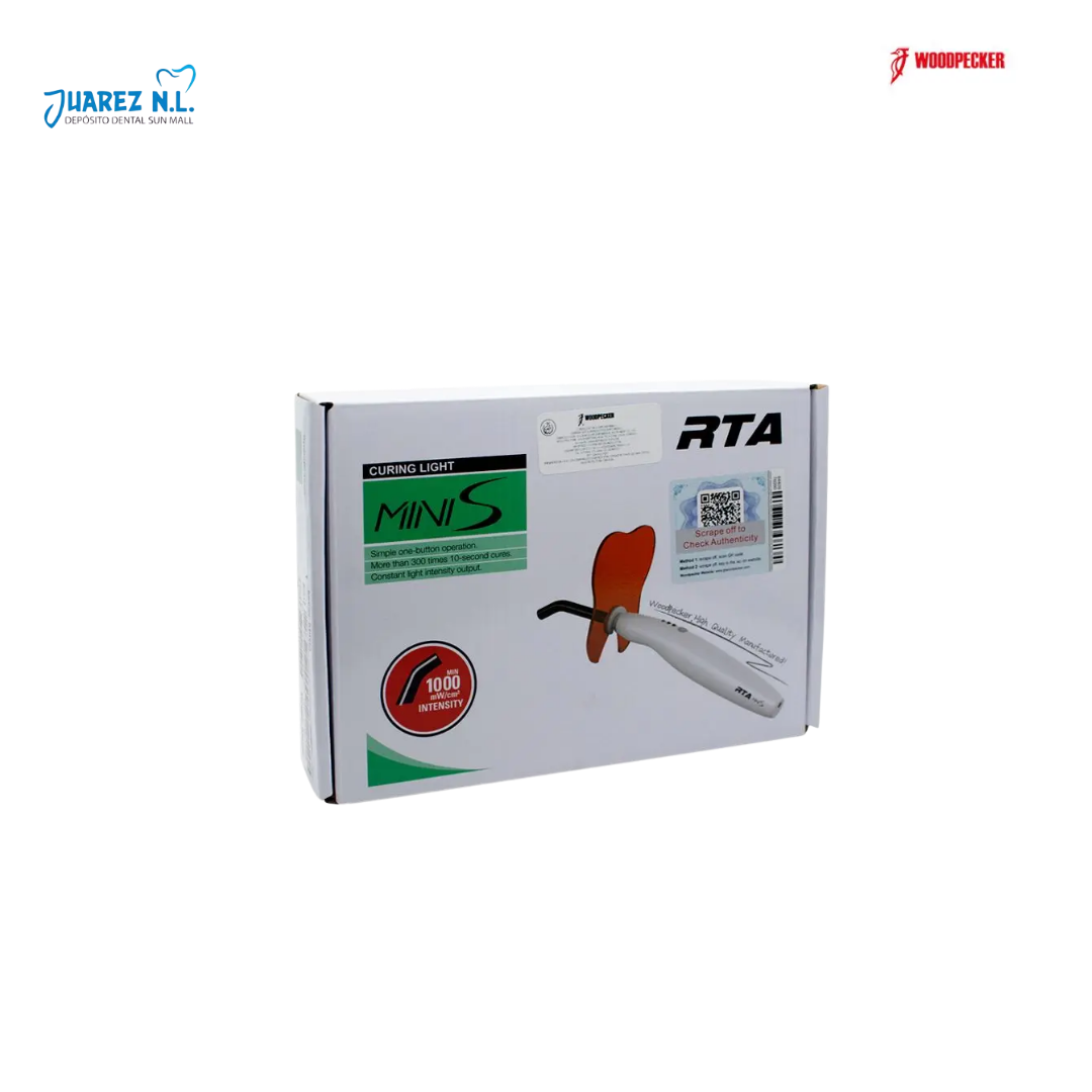 Lampara Fotocurado Mini RTA Woodpecker - Deposito Dental Juarez