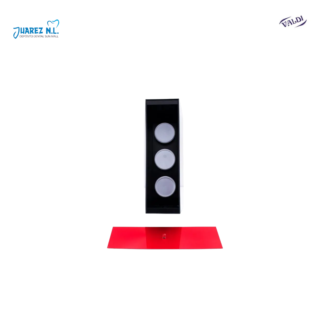 Caja Revelado Acrilico Valdi - Deposito Dental Juarez