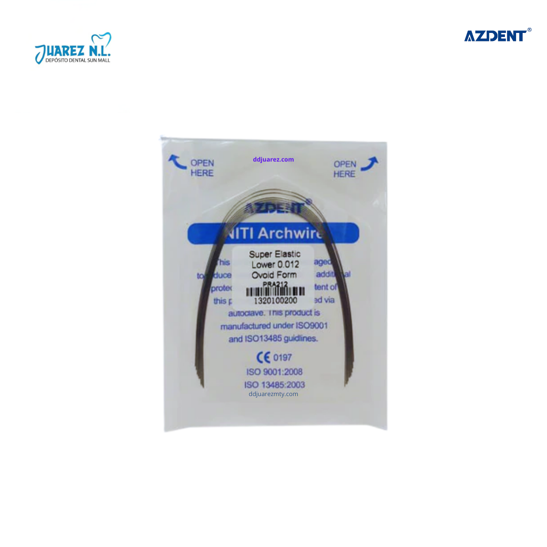 Arcos De Niti Ovoid Form - Deposito Dental Juarez