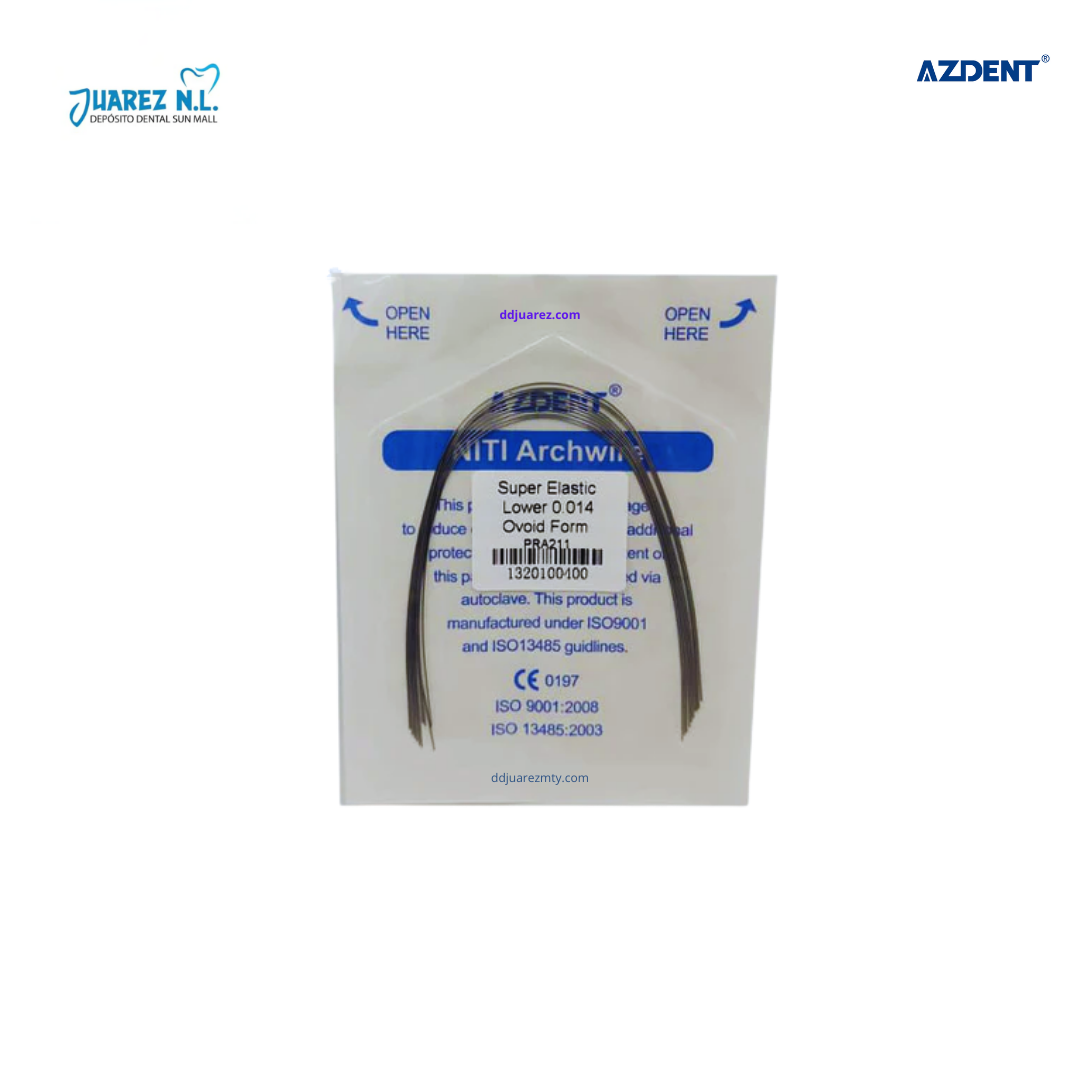 Arcos De Niti Ovoid Form - Deposito Dental Juarez