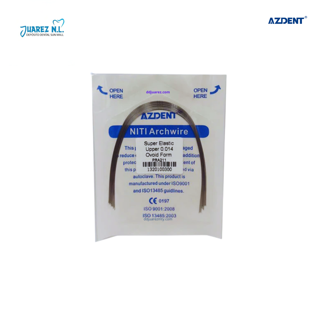 Arcos De Niti Ovoid Form - Deposito Dental Juarez