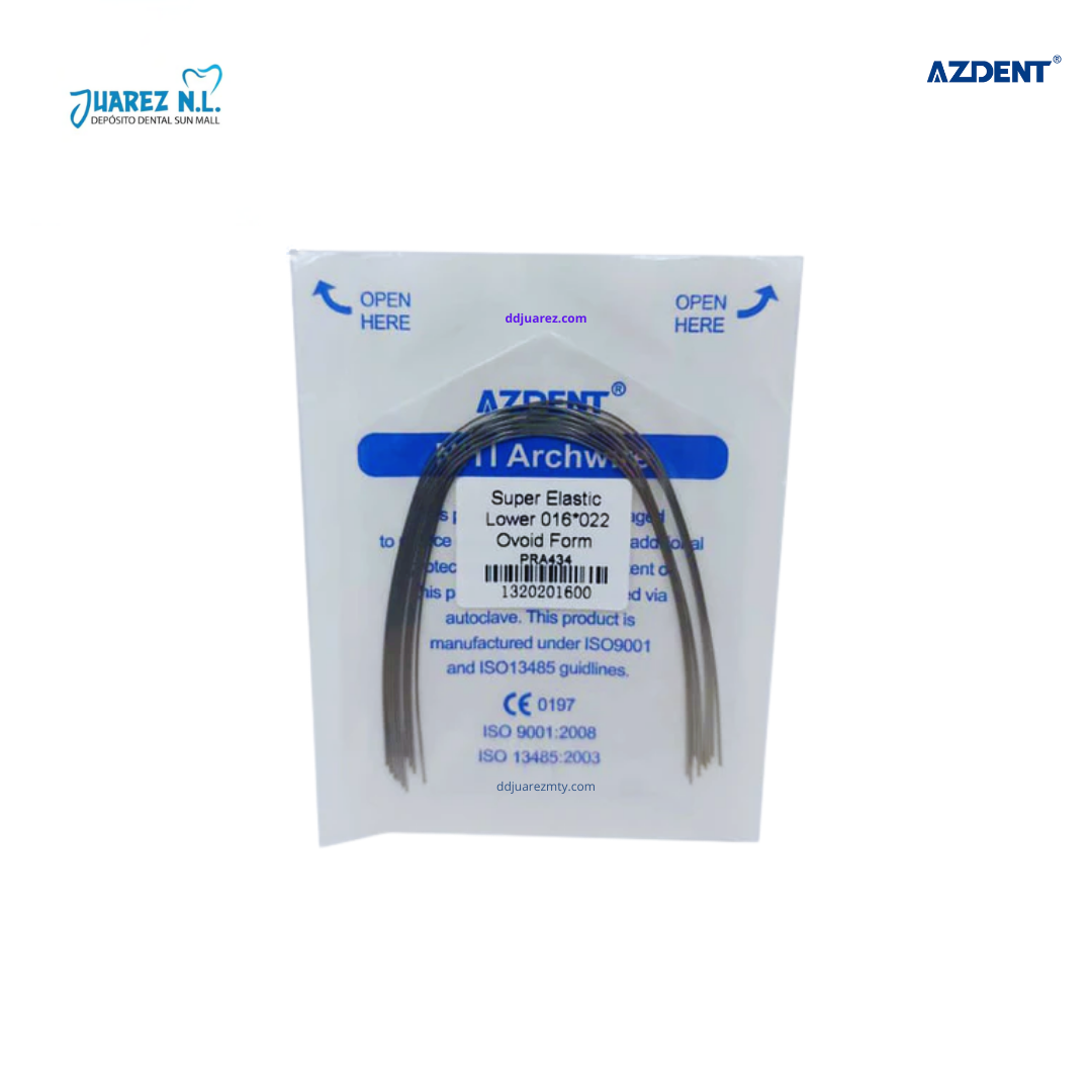 Arcos De Niti Ovoid Form - Deposito Dental Juarez