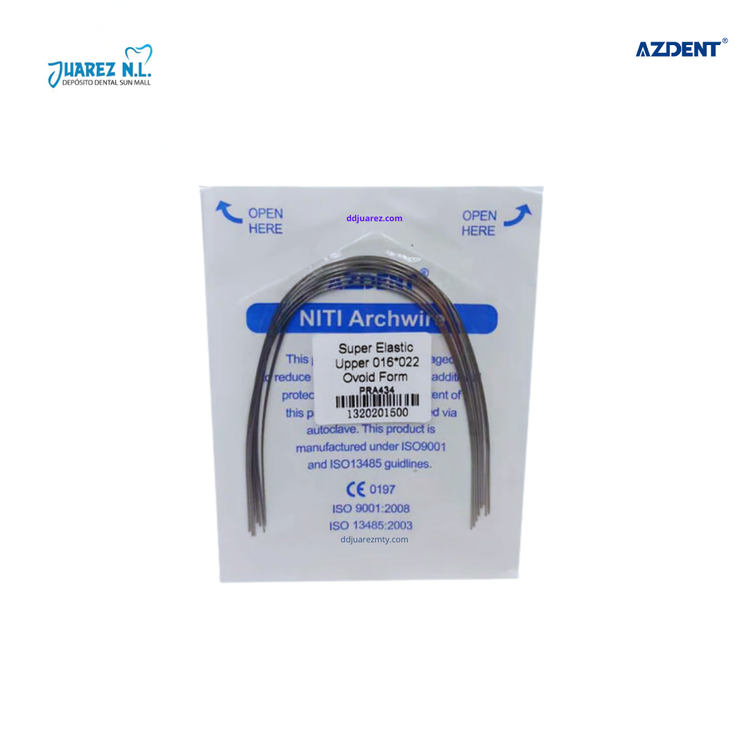 Arcos De Niti Ovoid Form - Deposito Dental Juarez
