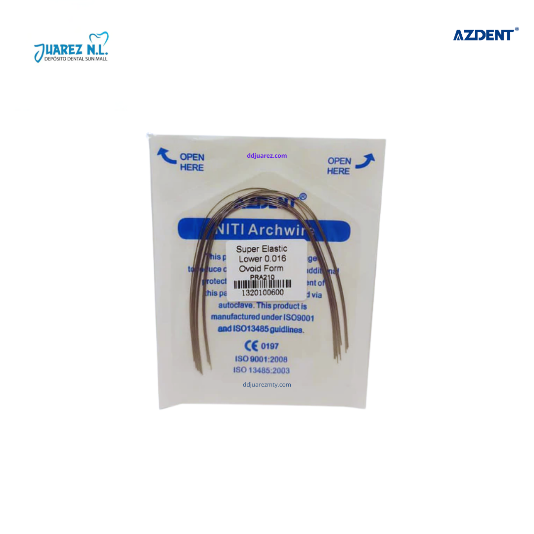 Arcos De Niti Ovoid Form - Deposito Dental Juarez
