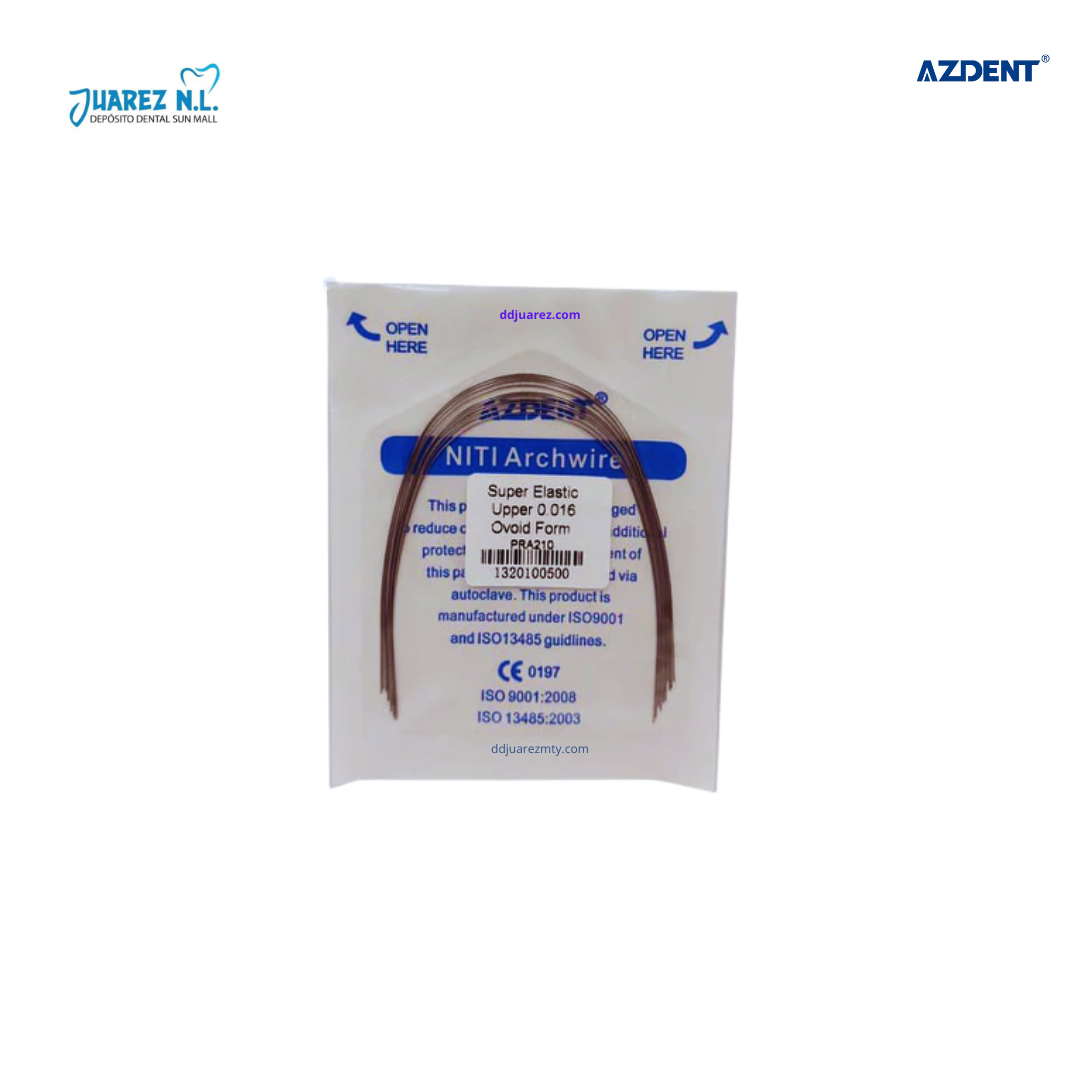 Arcos De Niti Ovoid Form - Deposito Dental Juarez