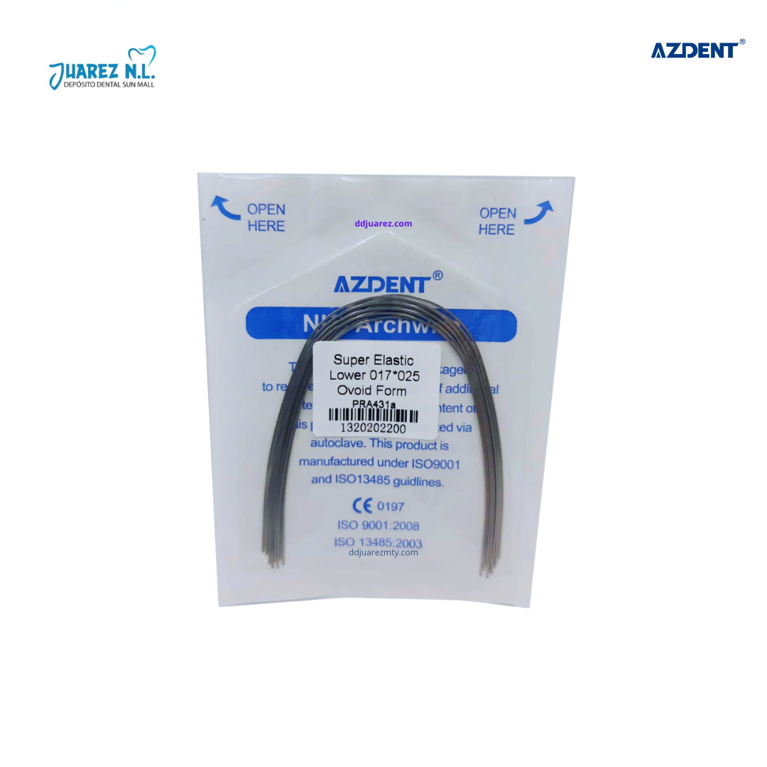 Arcos De Niti Ovoid Form - Deposito Dental Juarez