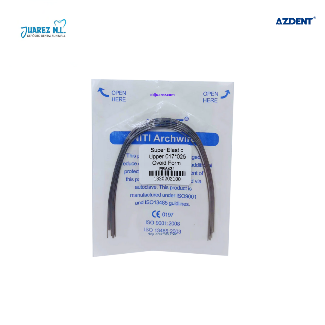 Arcos De Niti Ovoid Form - Deposito Dental Juarez