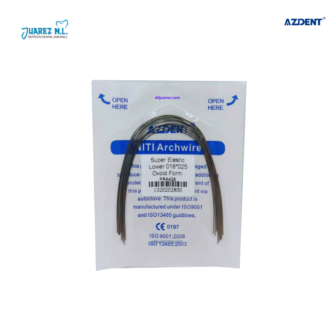 Arcos De Niti Ovoid Form - Deposito Dental Juarez
