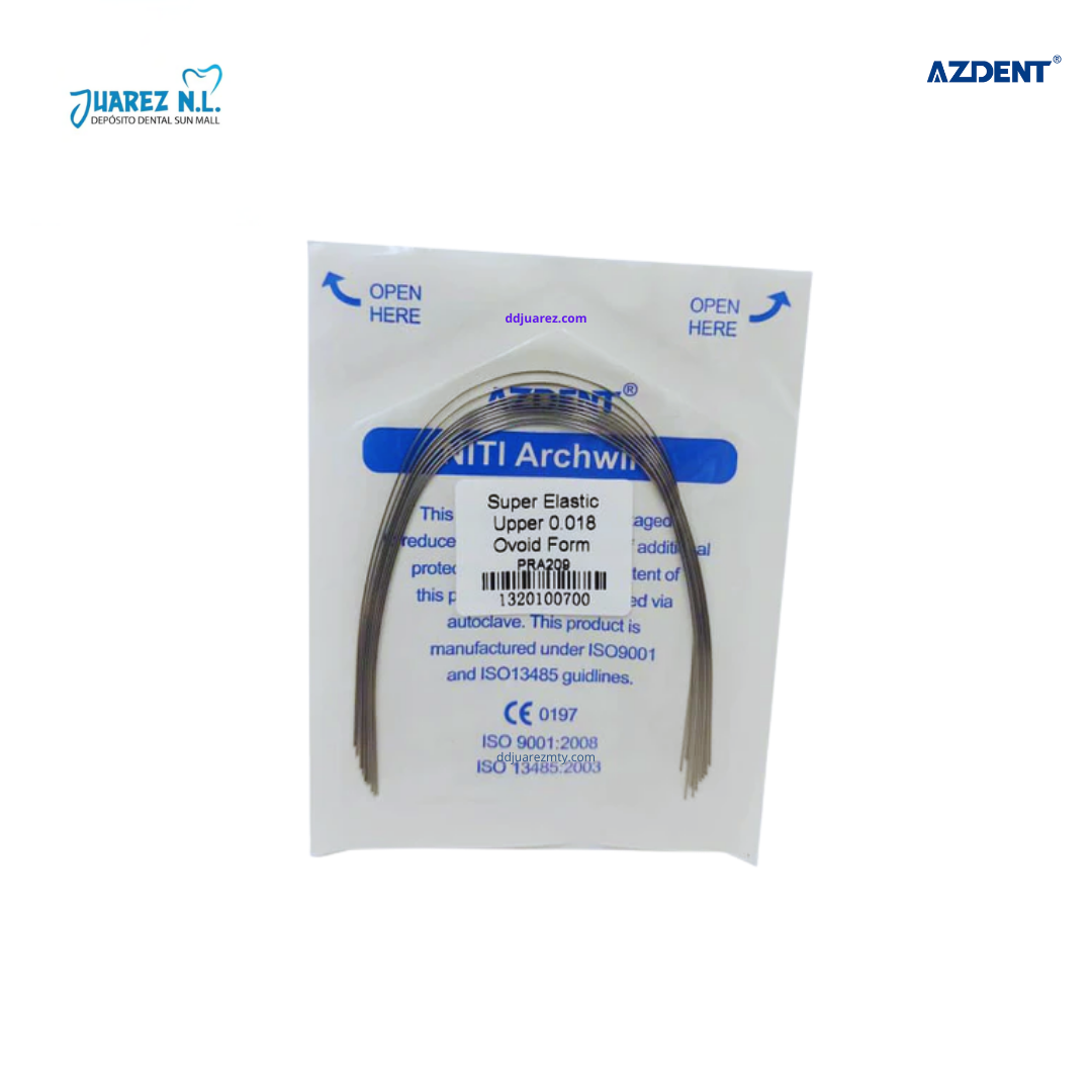 Arcos De Niti Ovoid Form - Deposito Dental Juarez