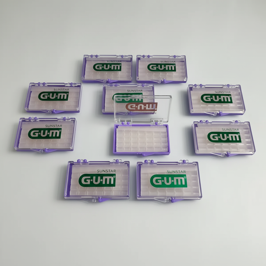 Estuches GUM fondo blanco