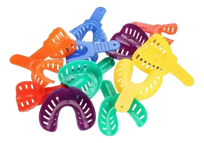 Cucharillas Dentales Plástico Azdent set completo - insumo dental profesional - Deposito Dental Juarez