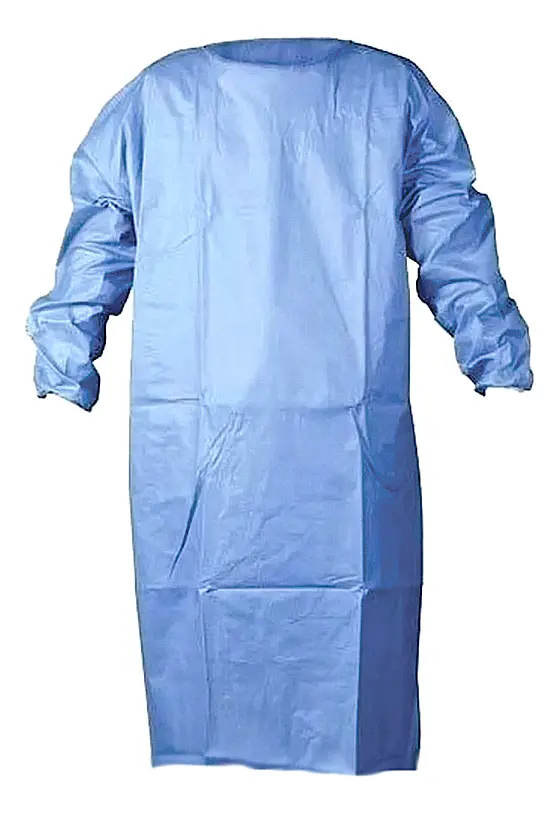 Bata con Puño 35gr Cardigan Pack 10 pzas - insumo dental profesional - Deposito Dental Juarez