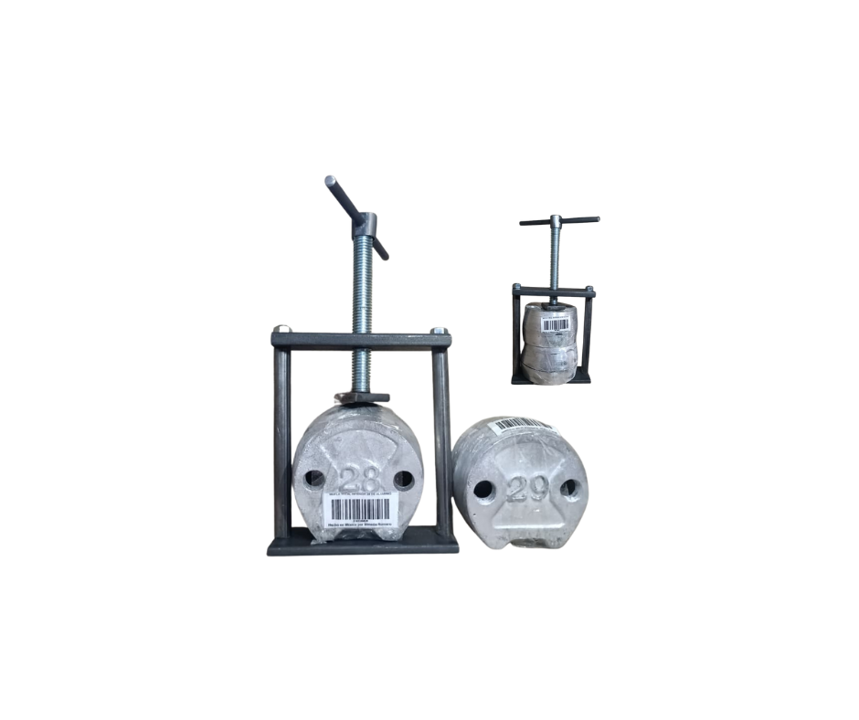 Prensa Dental con Muflas Totales 28 y 29 Laboratorio Profesional