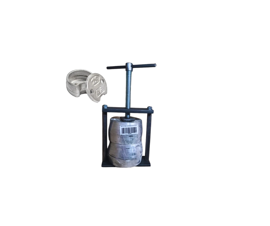 Prensa Dental con Muflas Totales 28 y 29 Laboratorio Profesional