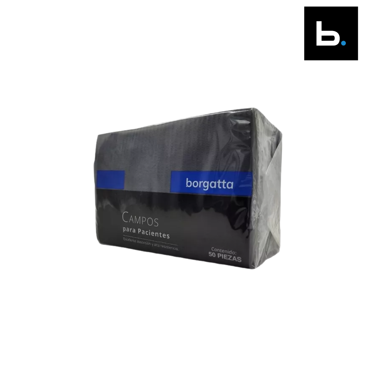 Baberos Campos Quirúrgicos Desechables con 50 Piezas Borgatta