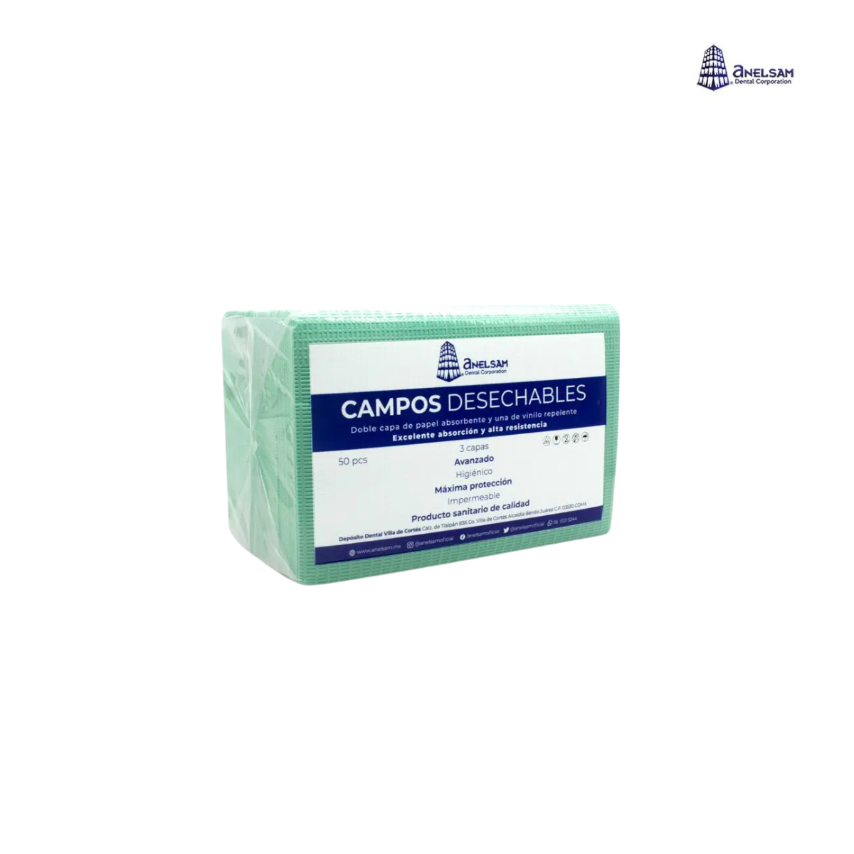 Campos Verdes Anelsam con 50 Piezas