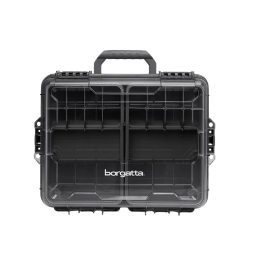 Caja organizadora  Pesquera Gris Borgatta Odontologia Con Divisiones Dental