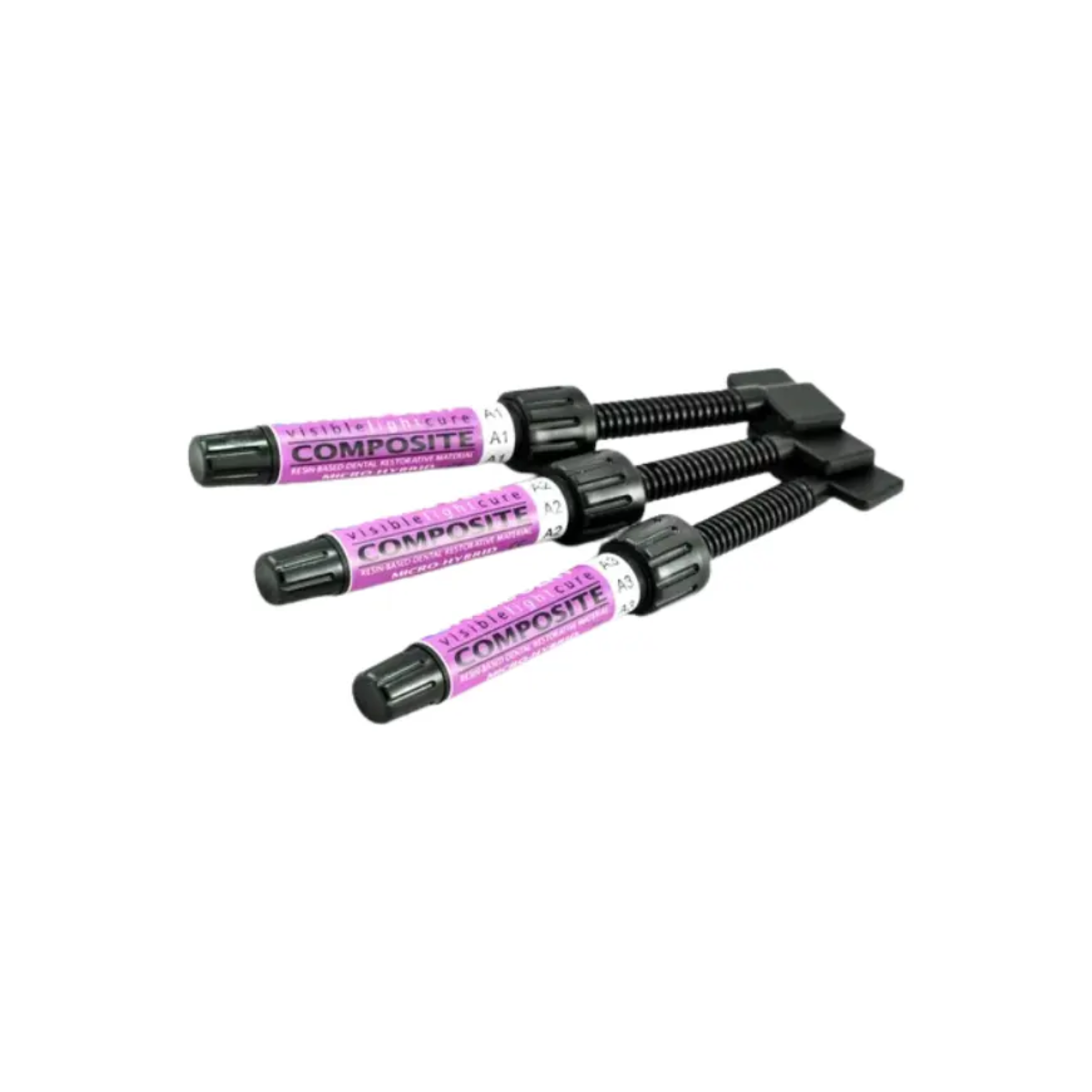 Kit De 7 Resinas Dental Microhibridas Prime Dent De 4.5 G
