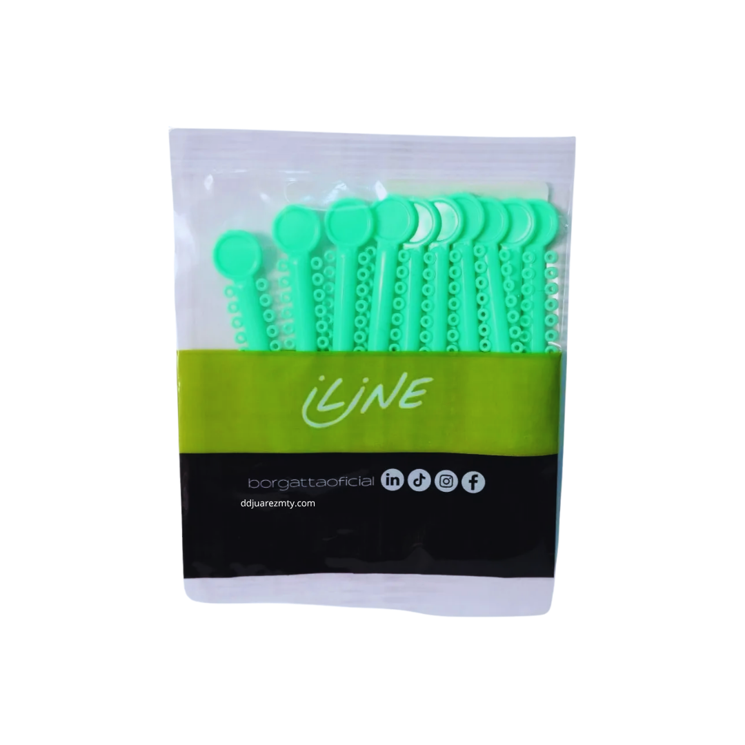 Ligas Módulos de Ortodoncia 1 Bolsa con 10 Bastones Borgatta