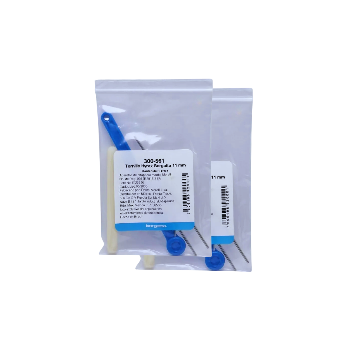 Tornillos Hyrax Borgatta - Expansor Palatino Ortodóntico