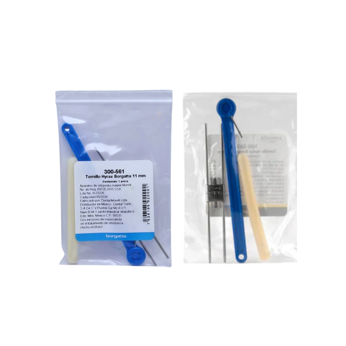 Tornillos Hyrax Borgatta - Expansor Palatino Ortodóntico