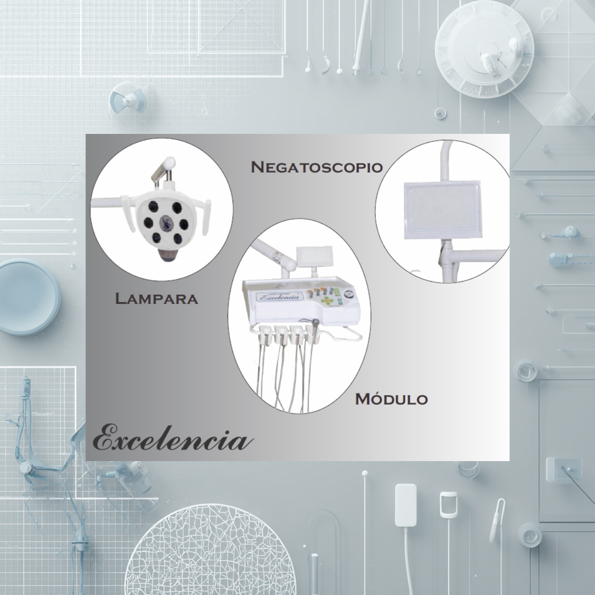 unidad dental electrica excelencia 6 movimientos eurodent - insumo dental profesional - Deposito Dental Juarez