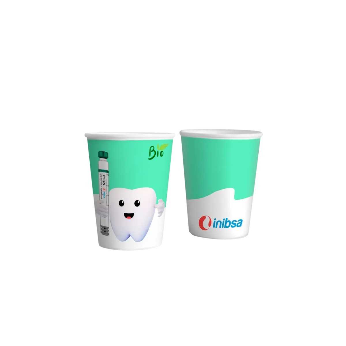 Vasos de Papel Biodegradable Anelsam 50 Piezas