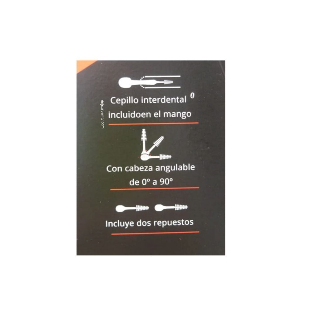 Cepillo de dientes Borgatta Ortodoncia Nano Ortho medio pack x 12 unidades